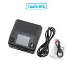 ToolkitRC M8AC 200W AC/600W Audio Function Smart Balance Battery Charger for Multi-Function 200W AC/600w UAV Accessories